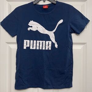 Puma shirt color blue size M